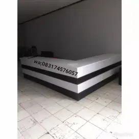 Meja bar kantoran 50x200x300 di lapis tako hpl
