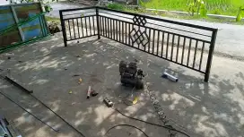 Pagar balkon minimalis
