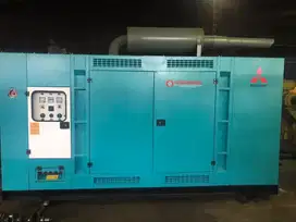 Genset mitsubishi 250 kva tipe silent / silen