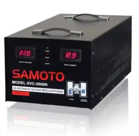 Stabilizer SAMOTO 5000 Watt/ 5 Kva 1 Phase Bergaransi 1 Tahun