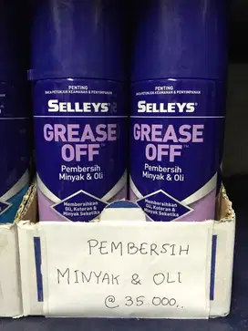 Pembersih Minyak & Oli Selleys