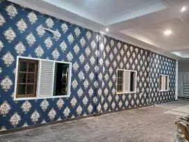 Jual wallpaper dinding vinyl