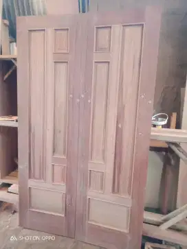 Pintu double + kusen murah
