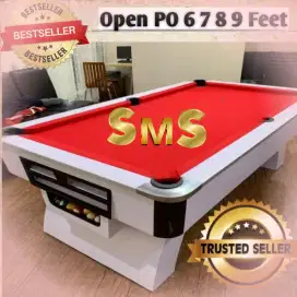 Meja Biliar Bilyar Billiard Bola Sodok 7 8 9 ft Lebih Modern & Elegant