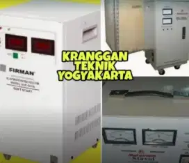 (KRANGGAN TEKNIK)stavolt 5000 watt stabilizer 5 va Matsunaga Firman