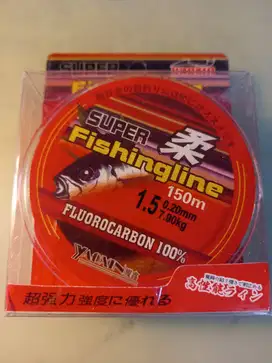 Senar Pancing Yaoxin Super Fishingline Fluorocarbon 100% (150 meter)