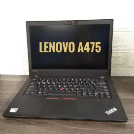 Laptop lenovo desain thinkpad A475 amd pro A12