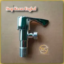 Stop Kran Kloset 1 Cabang Single Jet Shower Keran Bidet Baling Engkol