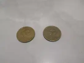 Uang coin 500 melati