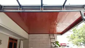 Jasa pembuatan kanopi. Pagar .plapon dan sipilan di jambangan