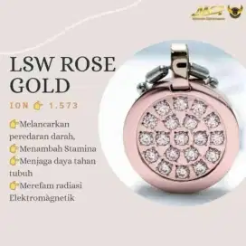 Kalung Kesehatan MCI Rose Gold