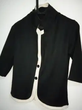 Blazer Hitam Putih