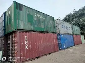 JUAL MURAH CONTAINER DRY/KOSONG/GUDANG 20FT/40FT/10FT KONDISI 70/80%