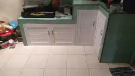 Tempahan kitchen set aluminium