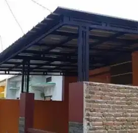 Kanopi garasi karpot mobil minimalis atap galvalum (158)