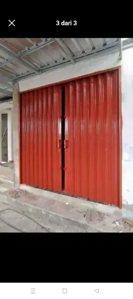 Follding gate rolling door pasang dan servis