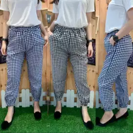 Celana joger katun import