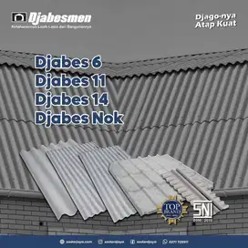 Djabes Djabesmen Atap Asbes Fiber Cement Nok Nock