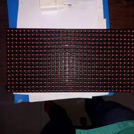 LED Modul Outdoor Videotron Type Dot Matrix P10 Merah