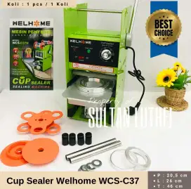 Cup Sealer Welhome WCS-C37 12-22 OZ