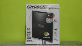 Antena TV Digital Anlaog TOYOSAKI AIO 220 AW Outdoor Indoor