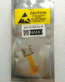 Dual SIM Converter Hybrida Nano To Nano konektor