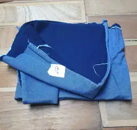 Kain Jeans Jean Biru Ukuran Besar