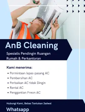 Servis service AC, Servis mesin cuci, servis kulkas, kipas angin dl