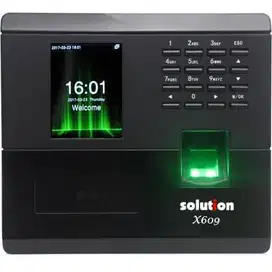 Mesin Absensi Solution X609 FREE PEMASANGAN DAN TRAINING