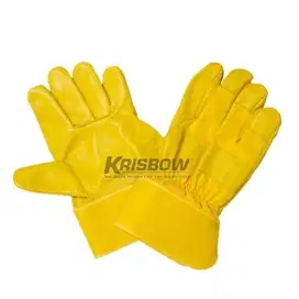 SARUNG TANGAN KERJA KRISBOW GOLDEN & YELLOW LEATHER SRSG 204