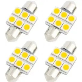 1x lampu plafon 6titik mobil 12volt