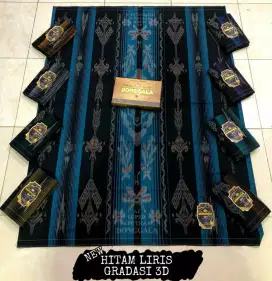 Sarung Donggala Original type Gradasi Liris 3D