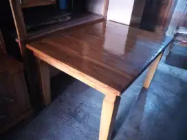 Meja makan set termurah (meja + 4 kursi makan)