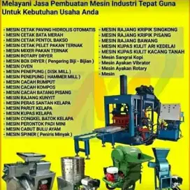 Mesin Mesin Usaha Produksi