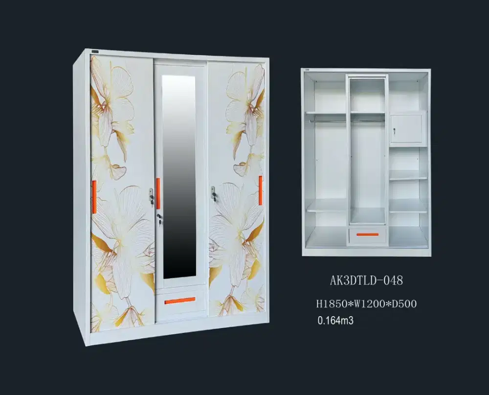 Lemari.besi 3 pintu