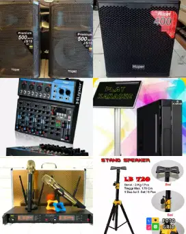 Paket Full Set Karaoke Huper Hight class Profesional