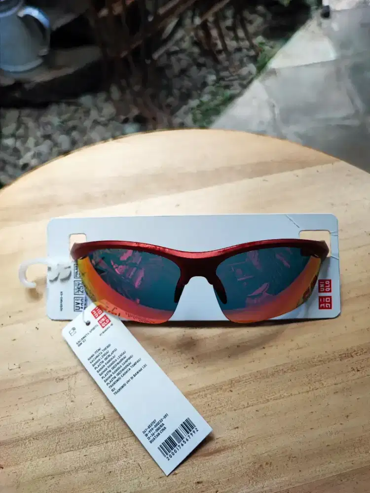 Kacamata Sports Unisex Sunglasses Uniqlo Half Rim