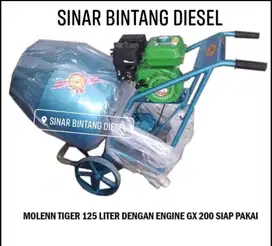 Molen TIGER 125Liter GT125GB + Engine Bensin GX200