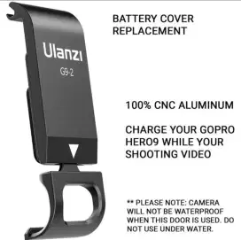 Ulanzi G9-2 metal cover battery door gopro hero 9 (penutup baterai)