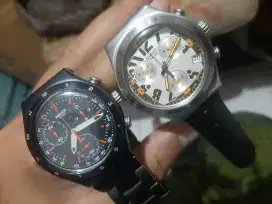 Jam swatch chronograph original