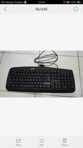 Keyboard komputer merk Genius