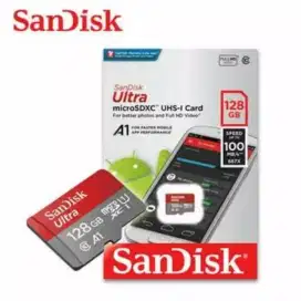 Memory Micro SD Mmc Sandisk 128 GB UltraHS Up 100MB/s