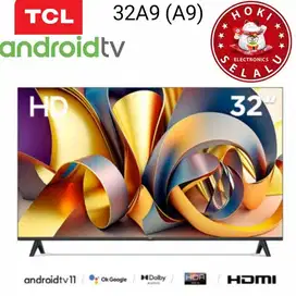 LED TV TCL 32 Inch 32A9 Smart Android TV Bezel Less Dolby A9 HDR 10 HD