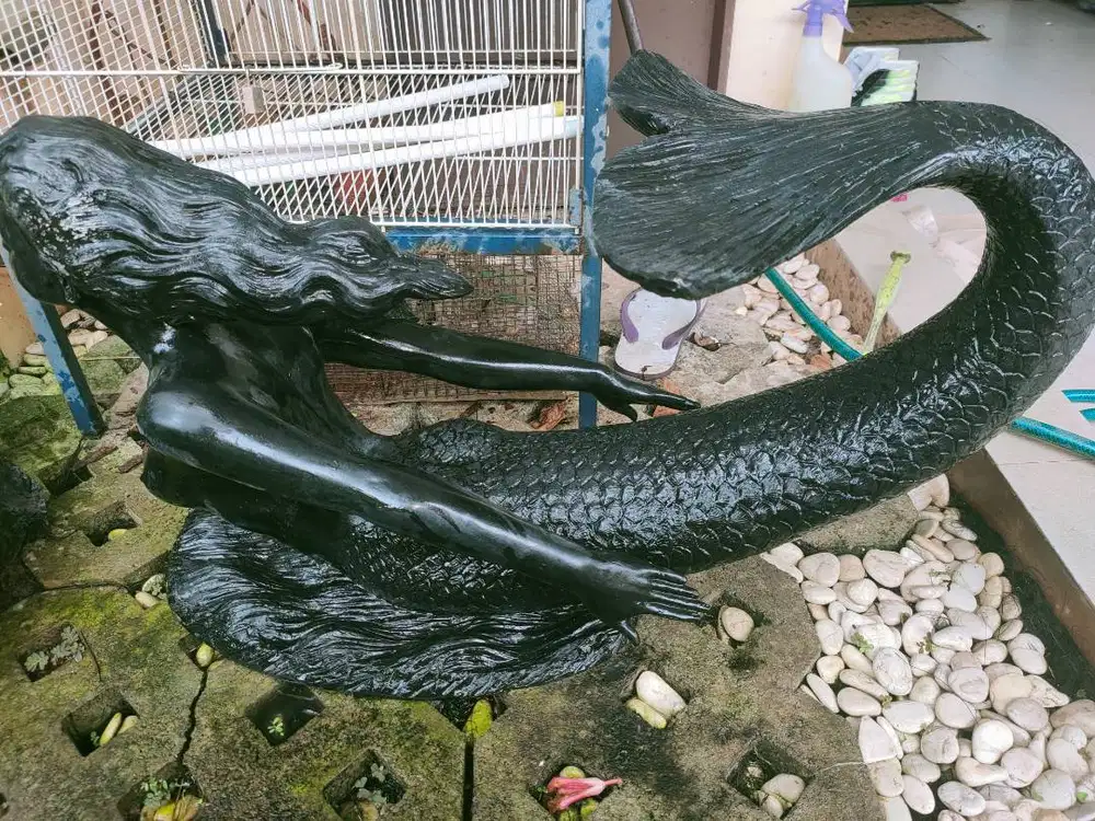 Patung Ikan Duyung bagus untuk Taman
