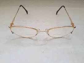 Chopard MC019 Gold Plated Full Frame Eye Glasses Kacamata (A813)