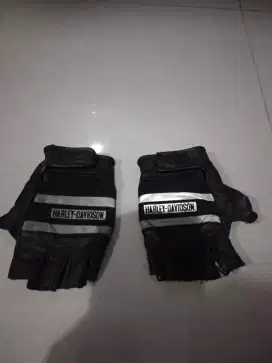 Sarung tangan ori kulit merek harleydavidson original