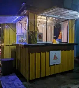 Promo Merdeka Murah Booth Gerobak Semi Container Custom Yogyakarta 41