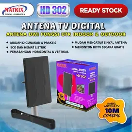 Antena Tv Matrix Digital HDTV HD-302 Jernih