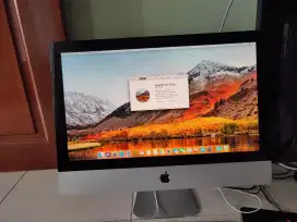 Imac tahun 2009, core 2 duo ram 4gb hdd 500gb, layar 21.5inci