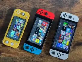 Mencari Nintendo switch v1 v2 lite Nintendo switch OLED